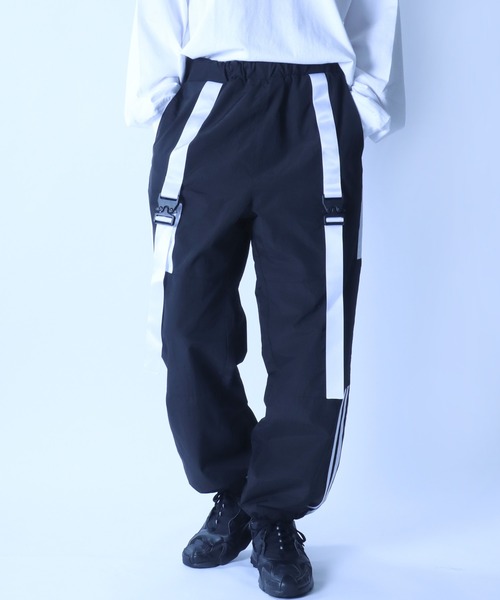 セール】Cyber Nylon Pants/サイバー 切替 ナイロン パンツ