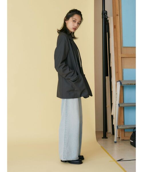 Ungrid（アングリッド）の「【WEB限定】ラグランロゴショートニット（ニット/セーター・レディース・レッド/グリーン/ブルー・FREE）」の14枚目の写真