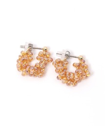 GLOBAL WORK | MADE IN JAPAN/フープライクゴムピアス/145241(ピアス（両耳用）)