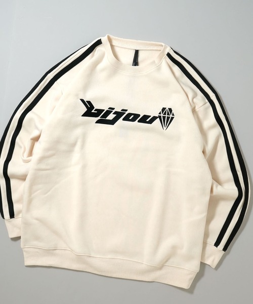 uniform design sweat shirt/ユニフォームデザイン 裏起毛 スウェット