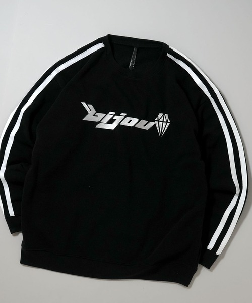 uniform design sweat shirt/ユニフォームデザイン 裏起毛 スウェット
