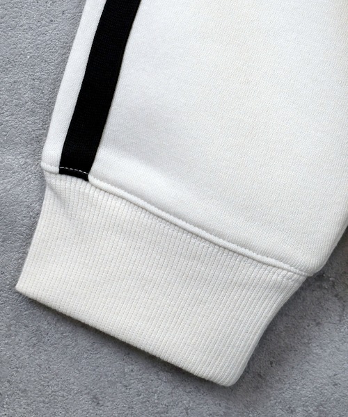 Ritzy(リッツィー)の「uniform design sweat shirt/ユニフォームデザイン 裏起毛 スウェットシャツ ブロークコア レディース メンズ(スウェット・メンズ・ブラック/ブルー/ホワイト/ブルー系その他/ホワイト系その他/ブラック系その他・M/L/XL)」の17枚目の写真