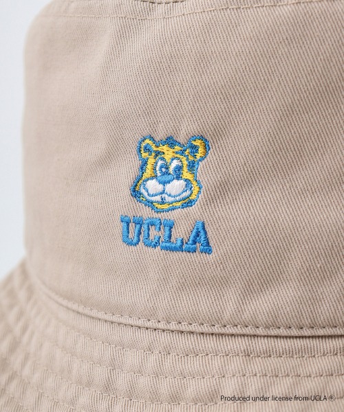 UCLA(ユーシーエルエー)の「UCLA Bear 刺繍 バケットハット(ハット・メンズ・ベージュ/ブラック/アイボリー・FREE)」の19枚目の写真