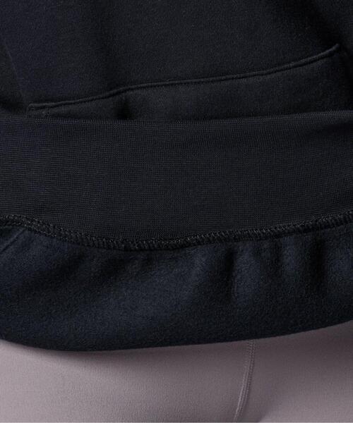UNDER ARMOUR(アンダーアーマー)の「UAエッセンシャル フリース 1/2ジップ トップス(トレーニング/レディース)(スウェット・レディース・ブラック・XL/L/M/S)」の5枚目の写真