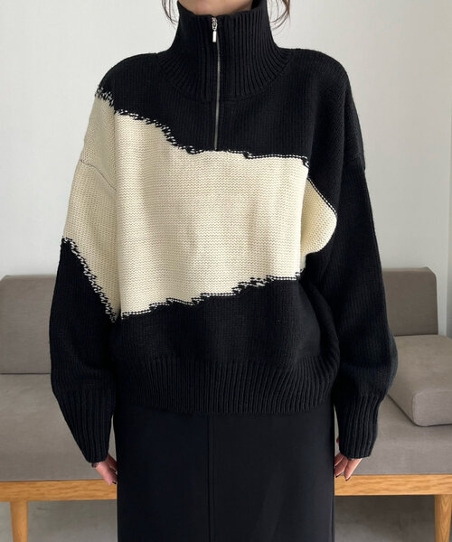 CAPRICIEUX LE'MAGE（カプリシューレマージュ）の「ハーフジップ