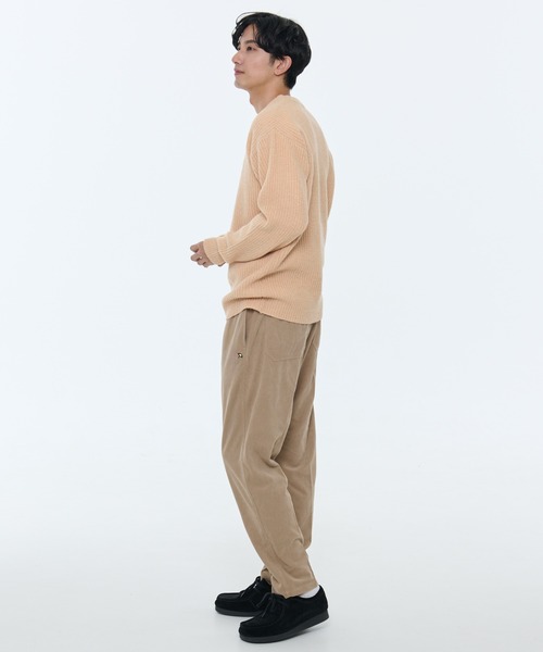 Arnold Palmer（アーノルドパーマー）の「シェア 畔編み ウール ニットセーター（ニット/セーター・レディース・ブラック/ライトベージュ/グレー・S/XS/M/L/LL）」の11枚目の写真