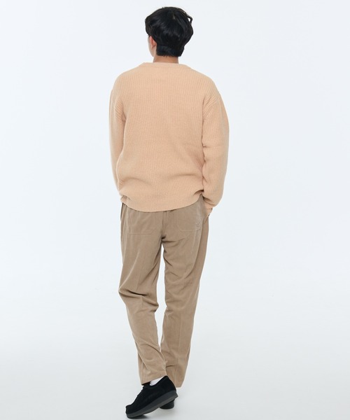 Arnold Palmer（アーノルドパーマー）の「シェア 畔編み ウール ニットセーター（ニット/セーター・レディース・ブラック/ライトベージュ/グレー・S/XS/M/L/LL）」の19枚目の写真