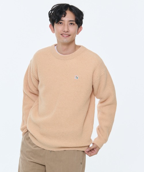 Arnold Palmer（アーノルドパーマー）の「シェア 畔編み ウール ニットセーター（ニット/セーター・レディース・ブラック/ライトベージュ/グレー・S/XS/M/L/LL）」の17枚目の写真