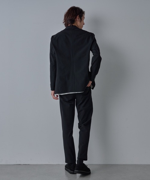 COLONY 2139(コロニートゥーワンスリーナイン)の「全方向ストレッチテーラードジャケット(テーラードジャケット・メンズ・グレー/ブラック・LARGE/MEDIUM)」の17枚目の写真