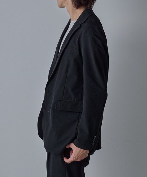 COLONY 2139(コロニートゥーワンスリーナイン)の「全方向ストレッチテーラードジャケット(テーラードジャケット・メンズ・グレー/ブラック・LARGE/MEDIUM)」の8枚目の写真