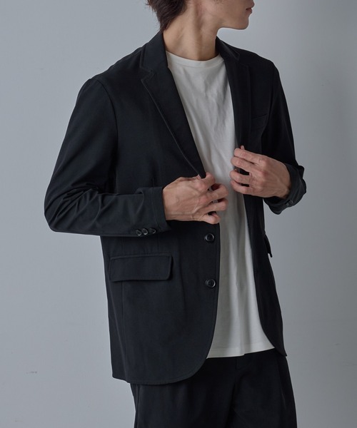 COLONY 2139(コロニートゥーワンスリーナイン)の「全方向ストレッチテーラードジャケット(テーラードジャケット・メンズ・グレー/ブラック・LARGE/MEDIUM)」の10枚目の写真