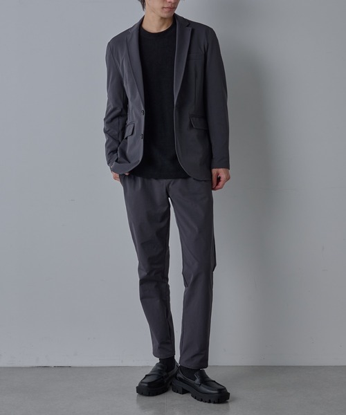 COLONY 2139(コロニートゥーワンスリーナイン)の「全方向ストレッチテーラードジャケット(テーラードジャケット・メンズ・グレー/ブラック・LARGE/MEDIUM)」の11枚目の写真