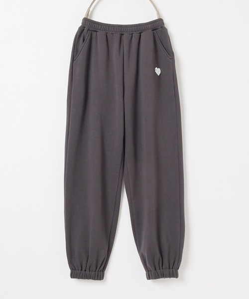 Honeys（ハニーズ）の「【ハニぽか】暖パンあったかスウェットパンツ（スウェットパンツ・レディース・杢グレー/オートミール/スミクロ・SS/S/M/L/LL）」の17枚目の写真