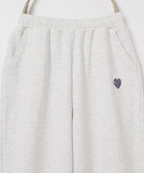 Honeys（ハニーズ）の「【ハニぽか】暖パンあったかスウェットパンツ（スウェットパンツ・レディース・杢グレー/オートミール/スミクロ・SS/S/M/L/LL）」の21枚目の写真