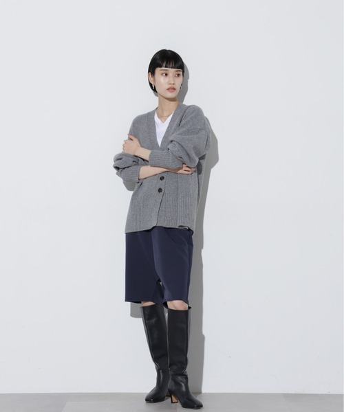 Apo(s)ture(アポスチャー)の「DUA-004/Wクロスサルエルイージーハーフパンツ(その他パンツ・レディース・ベージュ/ネイビー/ブラック/アイボリー・XS/S/M/L/XL)」の7枚目の写真