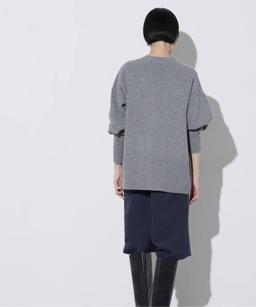 Apo(s)ture(アポスチャー)の「DUA-004/Wクロスサルエルイージーハーフパンツ(その他パンツ・レディース・ベージュ/ネイビー/ブラック/アイボリー・XS/S/M/L/XL)」の9枚目の写真