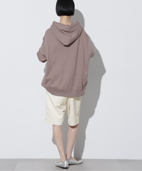 Apo(s)ture(アポスチャー)の「DUA-004/Wクロスサルエルイージーハーフパンツ(その他パンツ・レディース・ベージュ/ネイビー/ブラック/アイボリー・XS/S/M/L/XL)」の17枚目の写真