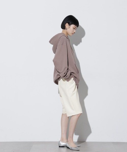 Apo(s)ture(アポスチャー)の「DUA-004/Wクロスサルエルイージーハーフパンツ(その他パンツ・レディース・ベージュ/ネイビー/ブラック/アイボリー・XS/S/M/L/XL)」の18枚目の写真