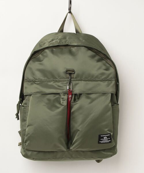 Alpha Industries(アルファインダストリーズ)の「ラージデイバック/リュック 20L(バックパック/リュック・メンズ・グリーン/グレー/ブラック・FREE)」の1枚目の写真