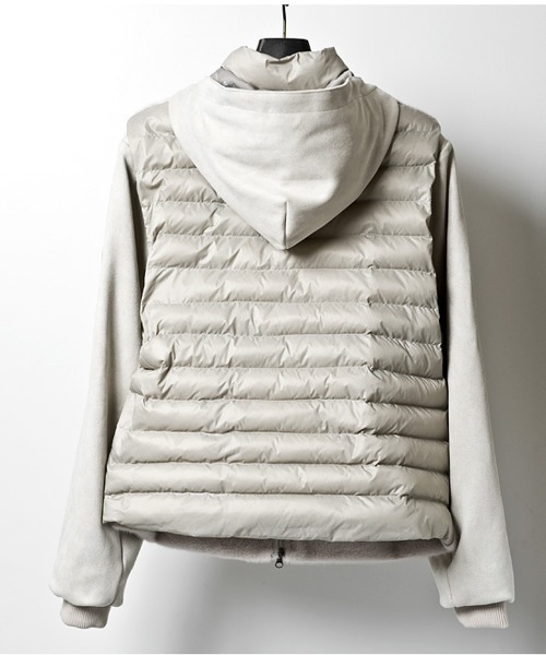 Buffalo Bobs(バッファローボブズ)の「TRANSFORM-FUR(トランスフォーム ファー) 3WAY フェイクファー エコダウン ブルゾン(ダウンジャケット/コート・メンズ・ブラック/ベージュ・1-2/2-3/3-4)」の15枚目の写真