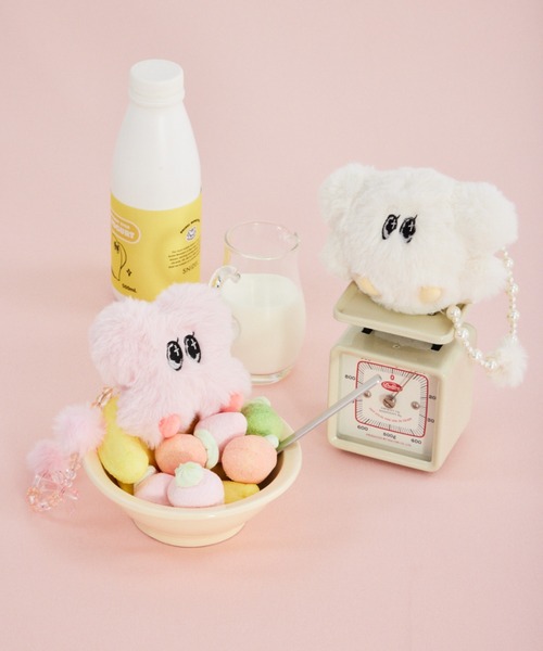 SNIDEL（スナイデル）の「SNaMONチャーム（チャーム・レディース・ブルー/ピンク/ホワイト/イエロー・FREE）」の9枚目の写真