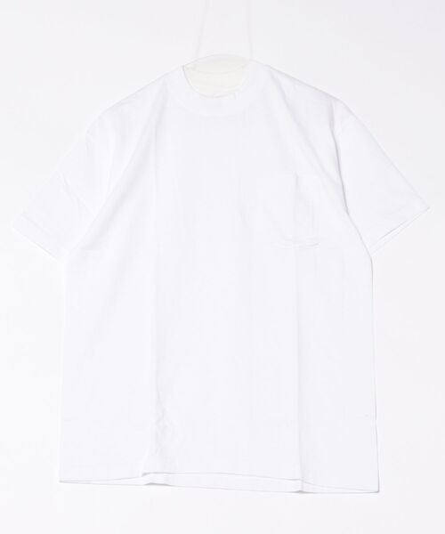 LOS ANGELES APPAREL(ロサンゼルスアパレル)の「【LOS ANGELES APPAREL】6.5oz Garment Dye CrewNeck Pocket T(Tシャツ/カットソー・メンズ・ブラック/ホワイト・SMALL/LARGE/X-LARGE/MEDIUM)」の2枚目の写真
