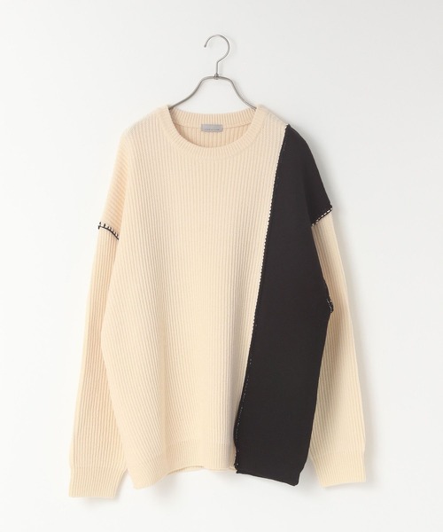 セール】ブランケットステッチニット 206472（ニット/セーター