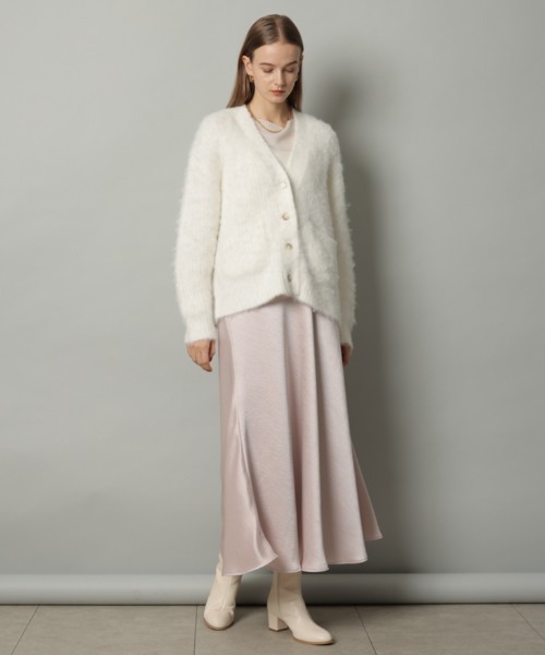 CADUNE 起毛ロングカーデ カデュネ CADUNE（カデュネ）の「起毛ロングカーデ（ニット/セーター