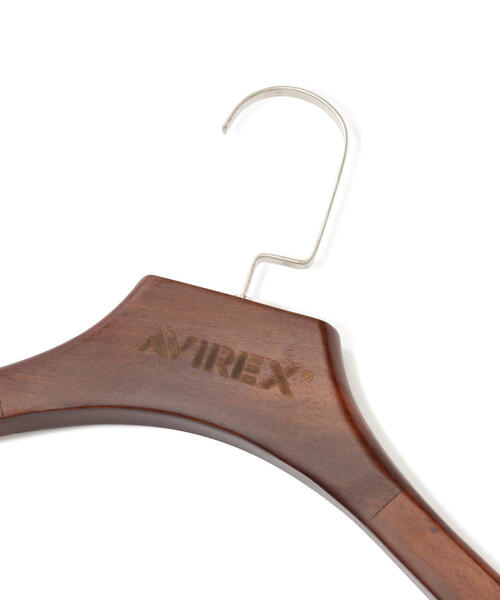 AVIREX（アヴィレックス）の「《直営店限定》AVIREX WOODEN HANGER/木製ハンガー（その他雑貨・レディース・ブラウン・F）」の3枚目の写真
