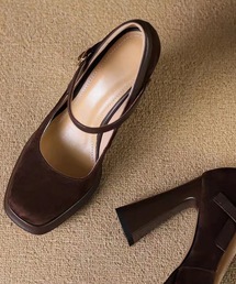 perky room（パーキールーム）の「ストラップ付ハイヒールパンプス（パンプス）」