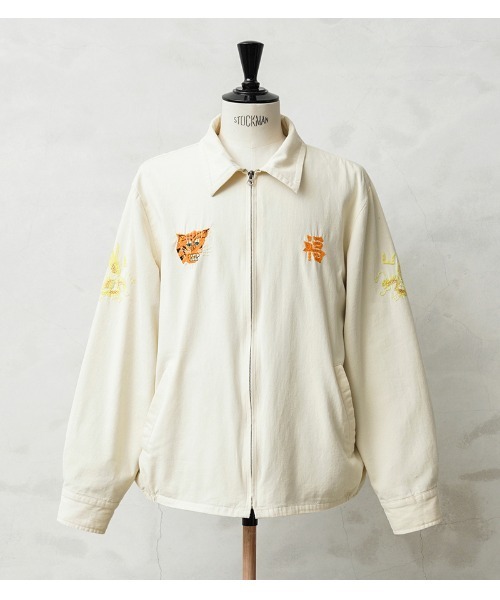 WAIPER.inc(ワイパーインク)の「SOUVENIR VIETNAM JACKET ベトナムジャケット WAIPER.inc【WP115】(ブルゾン・メンズ・ブラック/オフホワイト/ブラウン/マルーン・L/XL/S/M)」の2枚目の写真