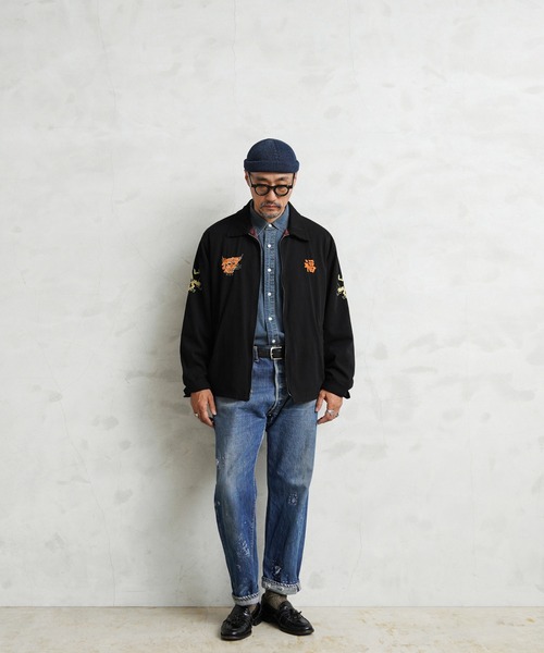 WAIPER.inc(ワイパーインク)の「SOUVENIR VIETNAM JACKET ベトナムジャケット WAIPER.inc【WP115】(ブルゾン・メンズ・ブラック/オフホワイト/ブラウン/マルーン・L/XL/S/M)」の15枚目の写真