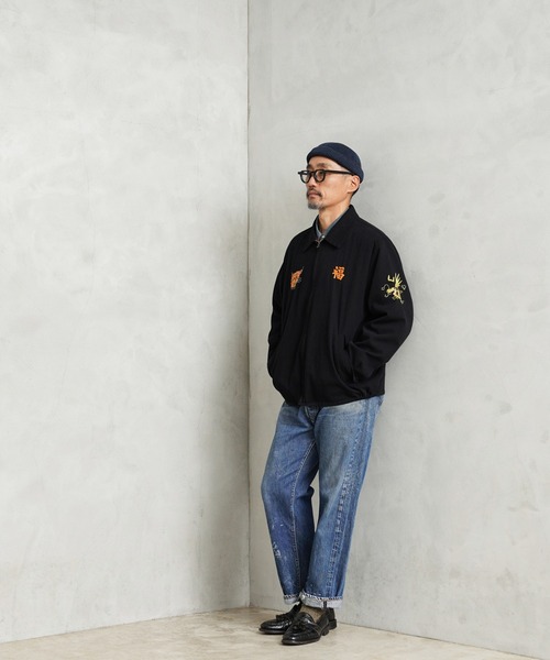 WAIPER.inc(ワイパーインク)の「SOUVENIR VIETNAM JACKET ベトナムジャケット WAIPER.inc【WP115】(ブルゾン・メンズ・ブラック/オフホワイト/ブラウン/マルーン・L/XL/S/M)」の18枚目の写真