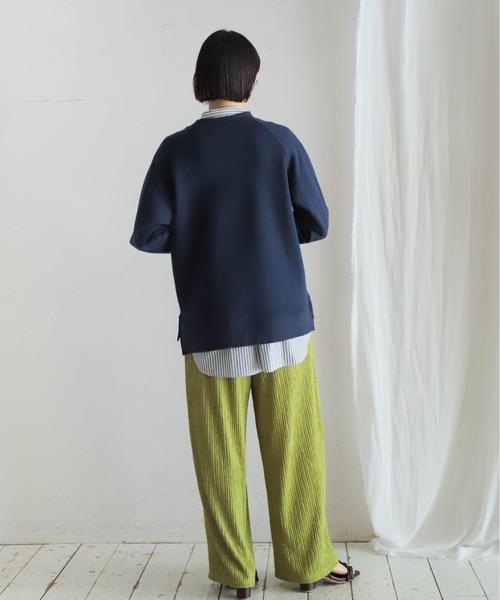 NOMBRE IMPAIR（ノンブルアンペール）の「カット楊柳　イージーパンツ（その他パンツ・レディース・ブルー/イエロー/チャコールグレー/ブラック・FREE）」の22枚目の写真