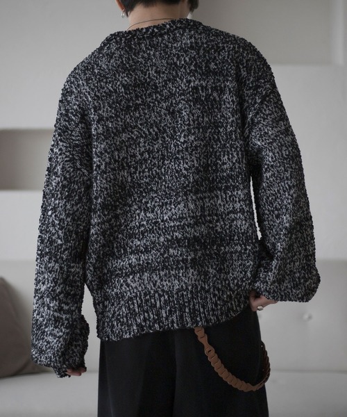 セール】ミックスヤーンルーズニット（ニット/セーター）｜epnok