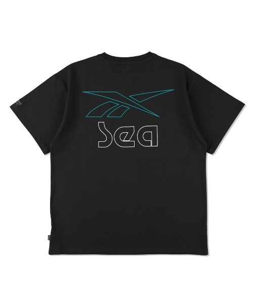 WIND AND SEA（ウィンダンシー）の「REEBOK x ATMOS x WDS S/S POCKET TEE（Tシャツ/カットソー・メンズ・ホワイト/ブラック・SMALL/MEDIUM/LARGE/X-LARGE）」の5枚目の写真
