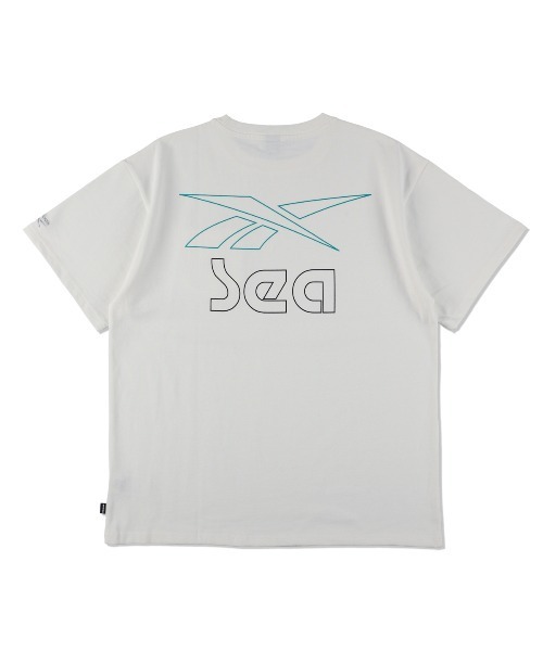 WIND AND SEA（ウィンダンシー）の「REEBOK x ATMOS x WDS S/S POCKET TEE（Tシャツ/カットソー・メンズ・ホワイト/ブラック・SMALL/MEDIUM/LARGE/X-LARGE）」の8枚目の写真