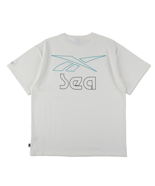 WIND AND SEA（ウィンダンシー）の「REEBOK x ATMOS x WDS S/S POCKET TEE（Tシャツ/カットソー・メンズ・ホワイト/ブラック・SMALL/MEDIUM/LARGE/X-LARGE）」の10枚目の写真