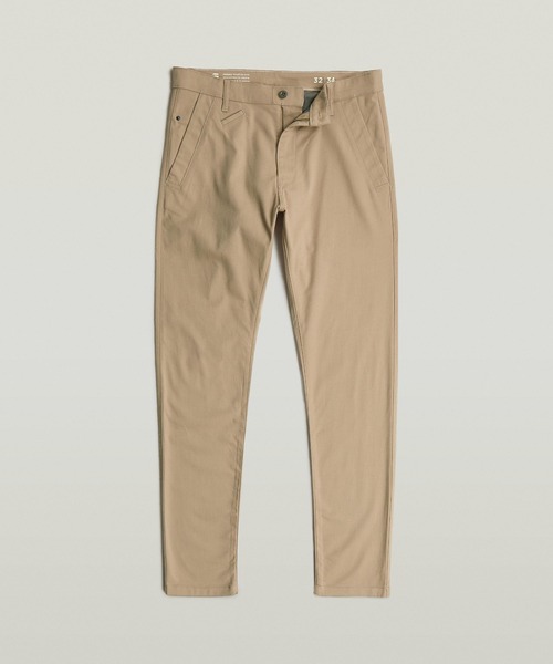 G-STAR(ジースター)の「BRONSON 3.0 SLIM CHINO/ベーシックスリムチノパンツ(チノパンツ・メンズ・グレー/ダークオリーブ/ベージュ・28/30/29/30/30/30/31/30/32/30/33/30/34/30/34/32/30/32/32/32/31/32/33/32)」の1枚目の写真