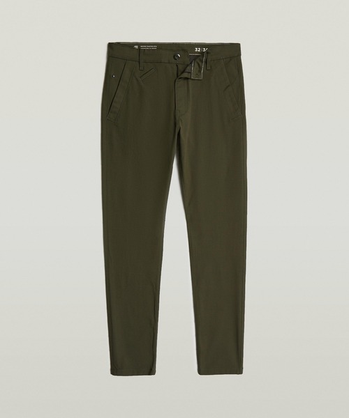 G-STAR(ジースター)の「BRONSON 3.0 SLIM CHINO/ベーシックスリムチノパンツ(チノパンツ・メンズ・グレー/ダークオリーブ/ベージュ・28/30/29/30/30/30/31/30/32/30/33/30/34/30/34/32/30/32/32/32/31/32/33/32)」の2枚目の写真