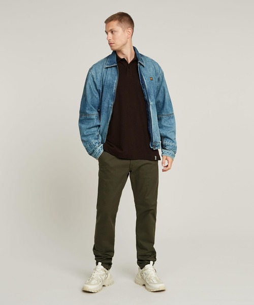 G-STAR(ジースター)の「BRONSON 3.0 SLIM CHINO/ベーシックスリムチノパンツ(チノパンツ・メンズ・グレー/ダークオリーブ/ベージュ・28/30/29/30/30/30/31/30/32/30/33/30/34/30/34/32/30/32/32/32/31/32/33/32)」の18枚目の写真