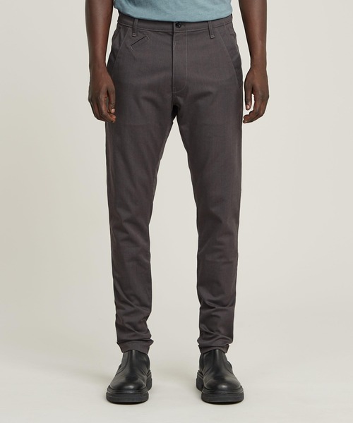 G-STAR(ジースター)の「BRONSON 3.0 SLIM CHINO/ベーシックスリムチノパンツ(チノパンツ・メンズ・グレー/ダークオリーブ/ベージュ・28/30/29/30/30/30/31/30/32/30/33/30/34/30/34/32/30/32/32/32/31/32/33/32)」の4枚目の写真
