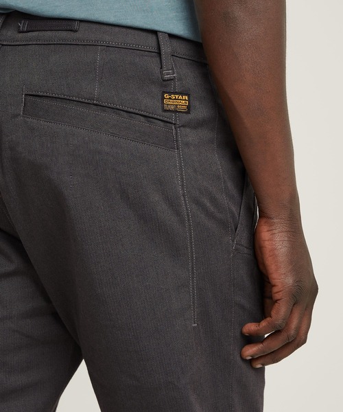 G-STAR(ジースター)の「BRONSON 3.0 SLIM CHINO/ベーシックスリムチノパンツ(チノパンツ・メンズ・グレー/ダークオリーブ/ベージュ・28/30/29/30/30/30/31/30/32/30/33/30/34/30/34/32/30/32/32/32/31/32/33/32)」の8枚目の写真