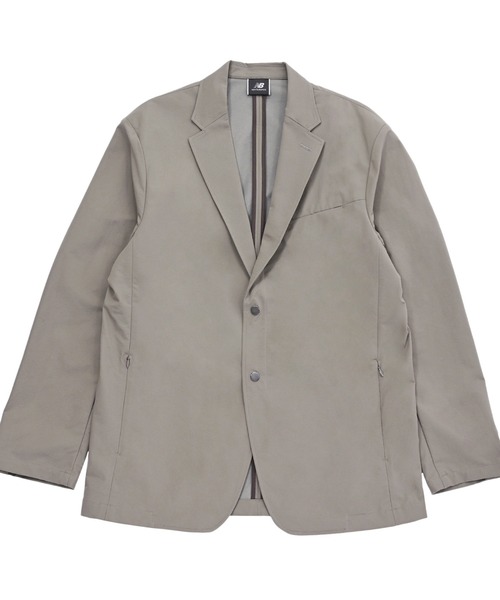 NEW BALANCE（ニューバランス）の「MET24 Single Jacket（テーラードジャケット・メンズ・カーキブラウン・X-LARGE/LARGE/MEDIUM/SMALL）」の5枚目の写真