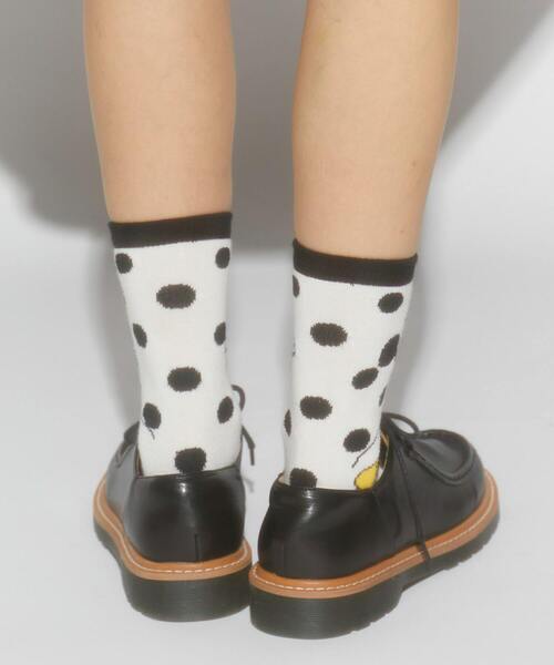 FRAPBOIS（フラボア）の「ペアーソックス FRAPBOIS＜MICKEY MOUSEコレクション＞（ソックス/靴下・レディース・ホワイト・FREE）」の10枚目の写真