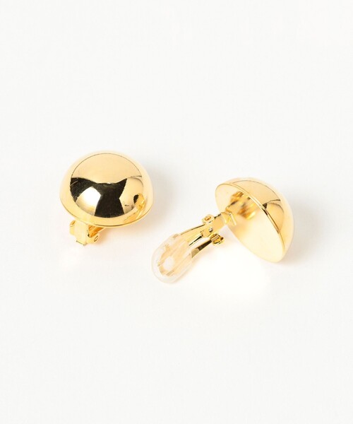 Demi-Luxe BEAMS（デミルクス ビームス）の「【1/15再値下げ】ボールイヤリング .M（イヤリング・レディース・シルバー/ゴールド・ONE SIZE）」の4枚目の写真