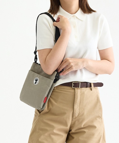 SNOOPY(スヌーピー)の「スヌーピー ピーナッツ ミニ ショルダーバッグ(ショルダーバッグ・レディース・グレー/ブラック/イエロー/グリーン・FREE)」の7枚目の写真
