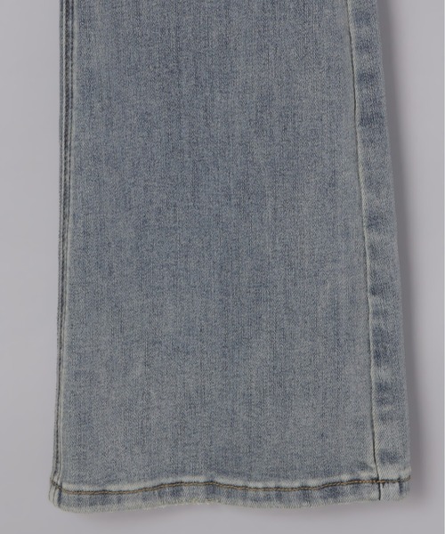 Olu.（オルドット）の「ストレートフレアデニム（デニムパンツ・レディース・ブラック/ライトブルー・1/0）」の12枚目の写真