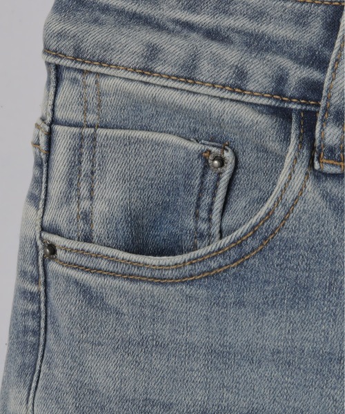 Olu.（オルドット）の「ストレートフレアデニム（デニムパンツ・レディース・ブラック/ライトブルー・1/0）」の15枚目の写真