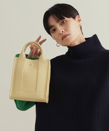 【軽量/長さ調整可能】スクエアミニショルダーバッグ